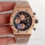 Replica Audemars Piguet Royal Oak Offshore Rose Gold 26470OR Chronograph Watch 42mm 